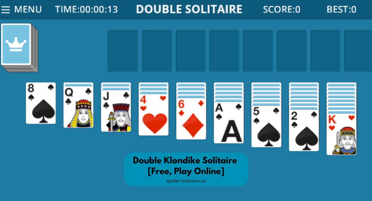 Double Klondike Solitaire