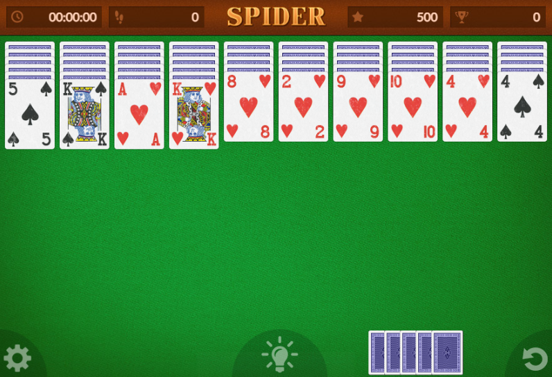 Spider Solitaire Big